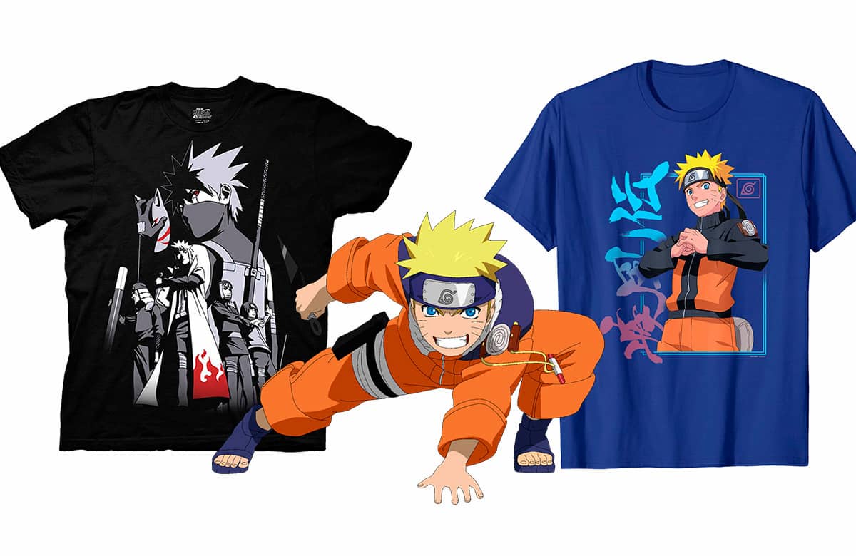 Camisetas Naruto